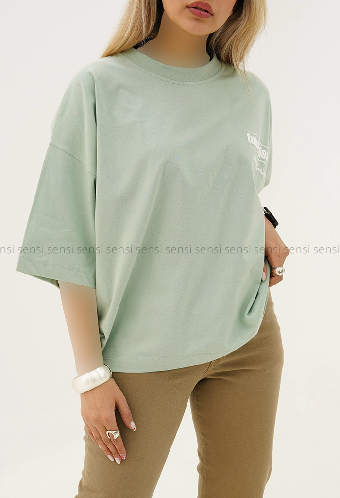 تیشرت کیمونو پشت چاپ دار کد1005432